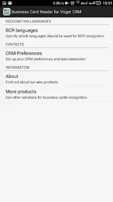 Business Card Reader for Vtige android App screenshot 7